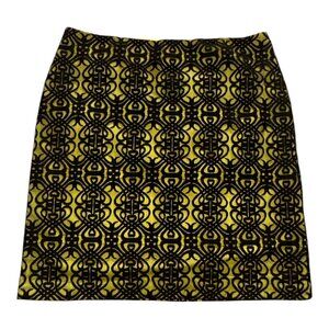 Coldwater Creek Tribal Lace Pencil Skirt